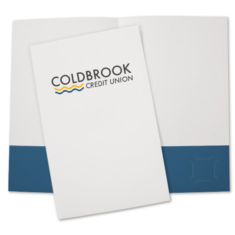 Ink Printed Legal Size Presentation Folders – 3-Color