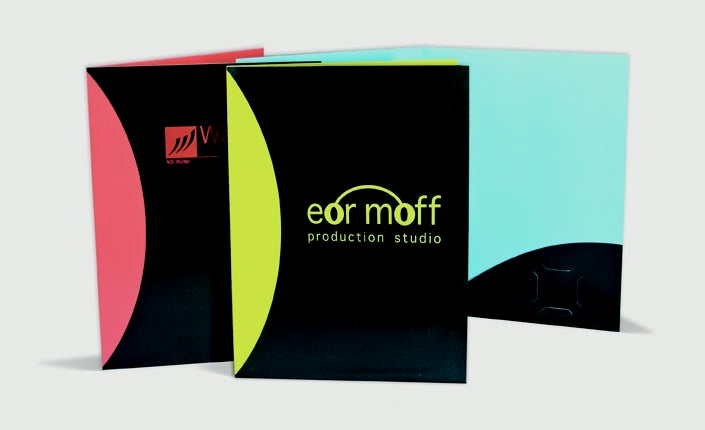 Splash Presentation Pocket Folders – 2-Color