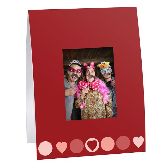 Heart Dots Instax Mini Frame