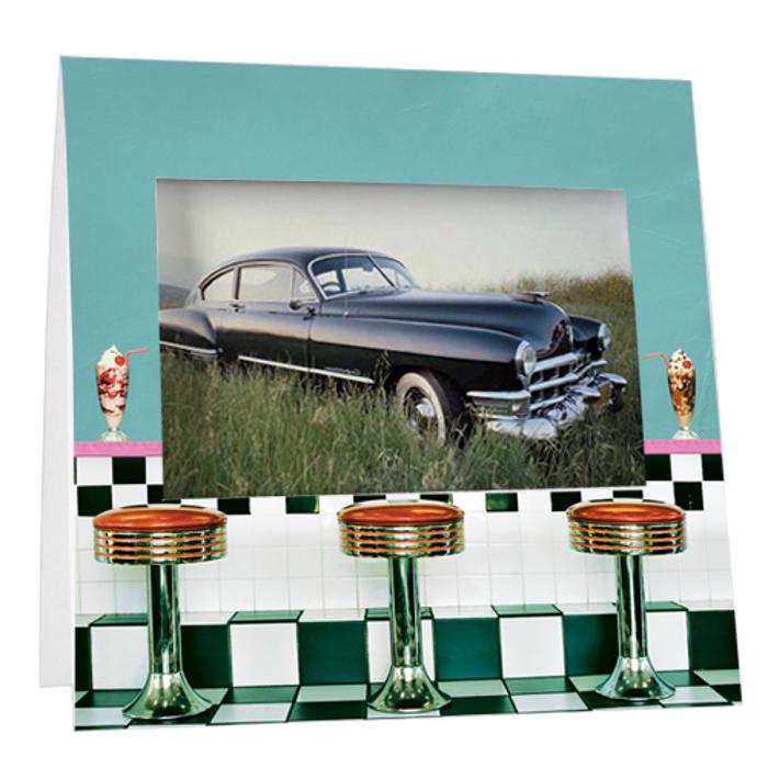 50s Diner Sock Hop Instax Frame