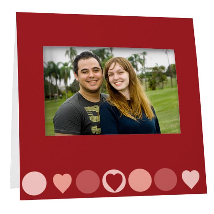 Heart Dots Instax Frame