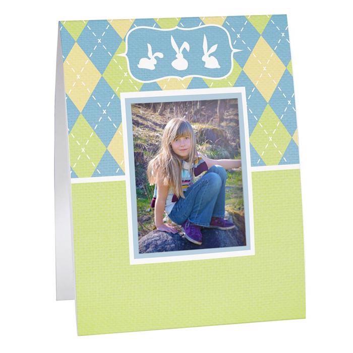 Easter Argyle Instax Mini Frame