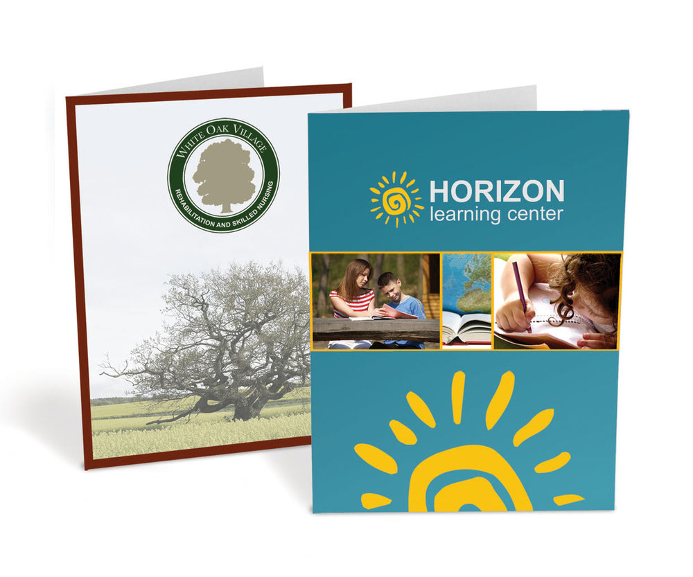Standard Presentation Folders – 4-Color Ink Printed
