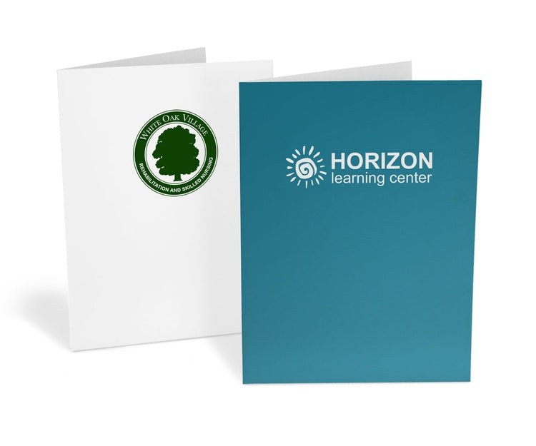 Standard Presentation Folders – 1-Color Ink Printed