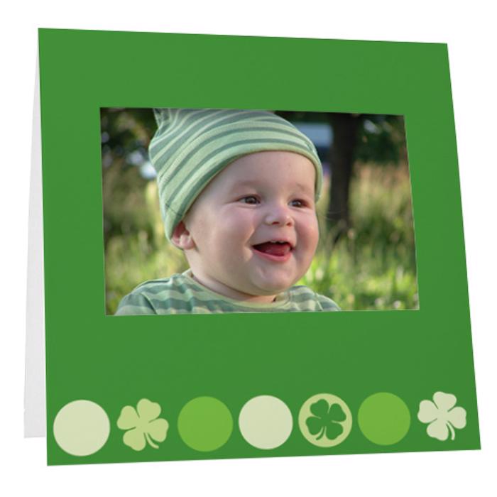 Lucky Clover Dots Instax Frame