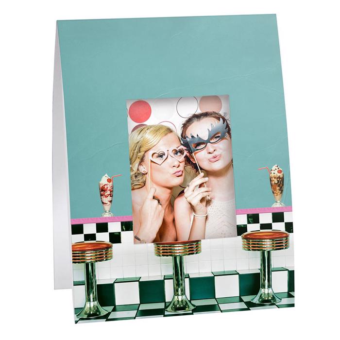 50s Diner Sock Hop Instax Mini Frame