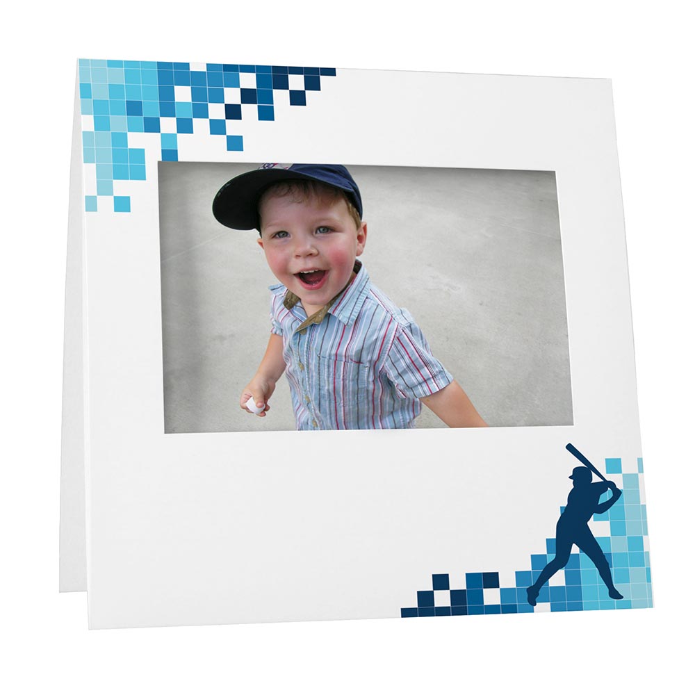 Baseball Locker Room Instax Frame