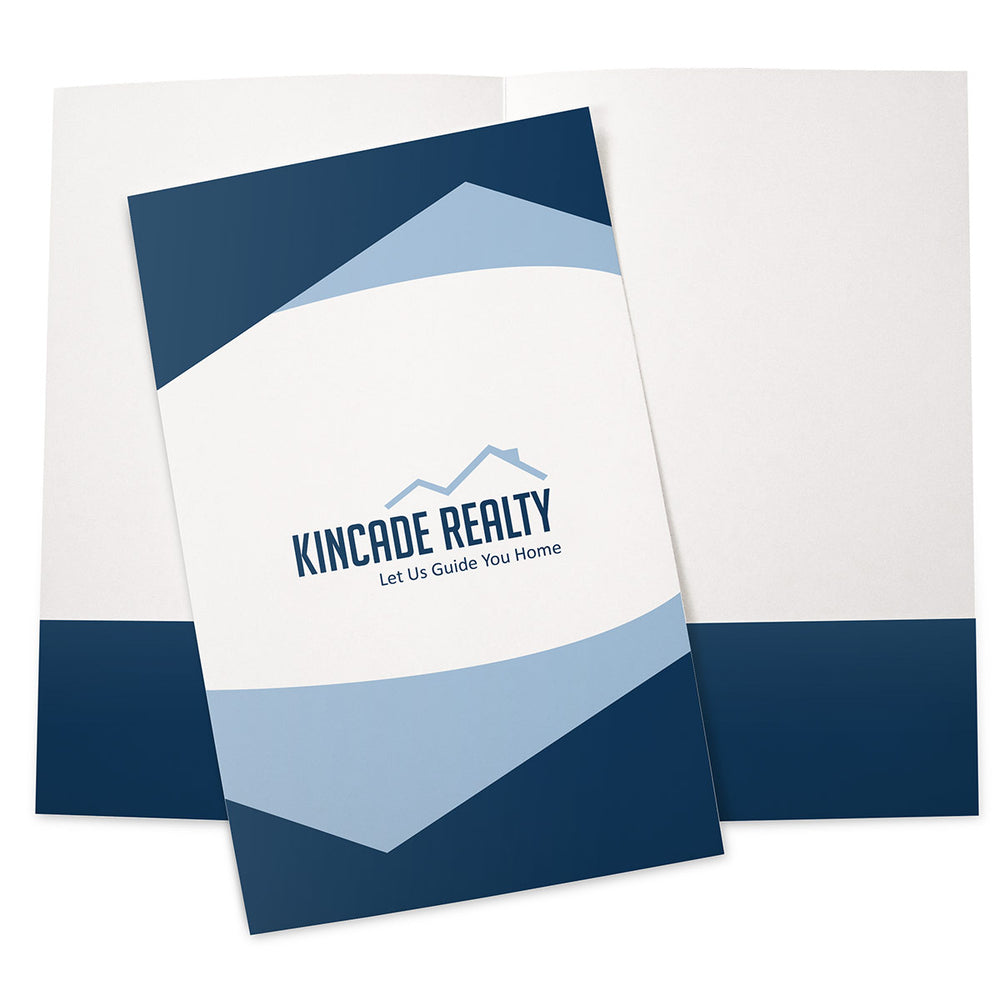 Ink Printed Legal Size Presentation Folders – 1-Color