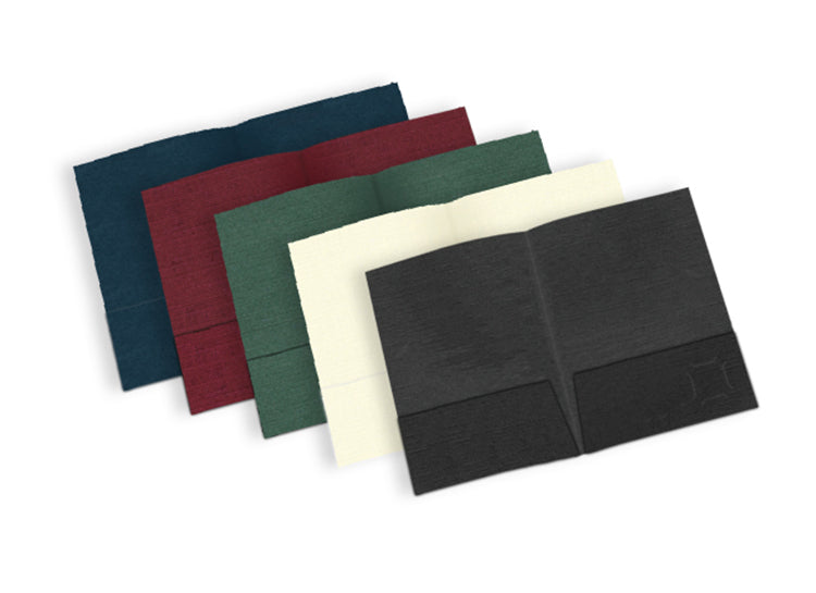 Small Quantity Pocket Folders – Foil Stamped