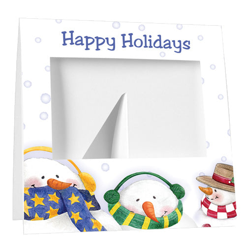 Winter Snowman Instax Frame