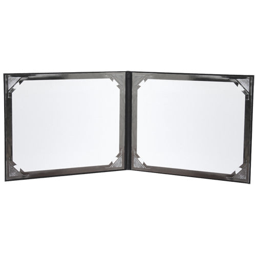 Double View Horizontal Padded Folio