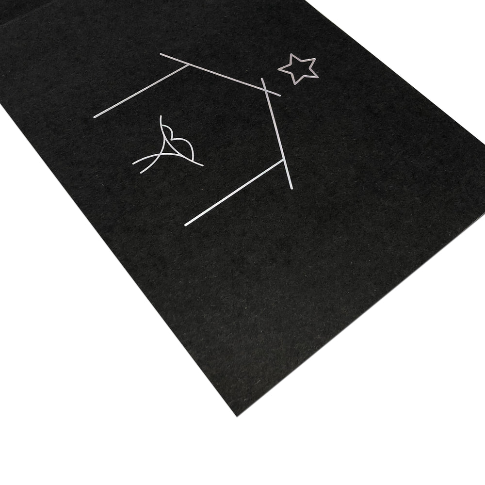 EconoBright Folders Stamped Series with nativity foil stamp
