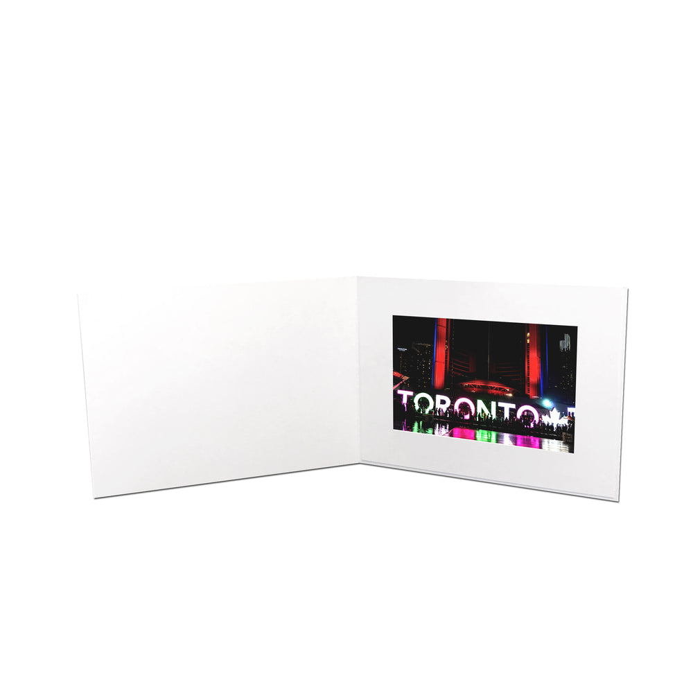 6x4 White EconoBright Folders Blank frames