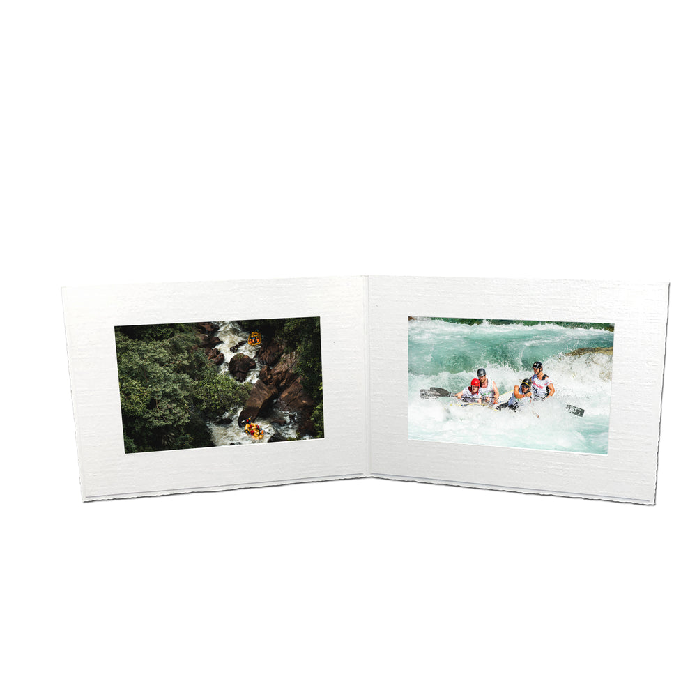 6x4 or 7x5 White Enviro Doubles Folders frames