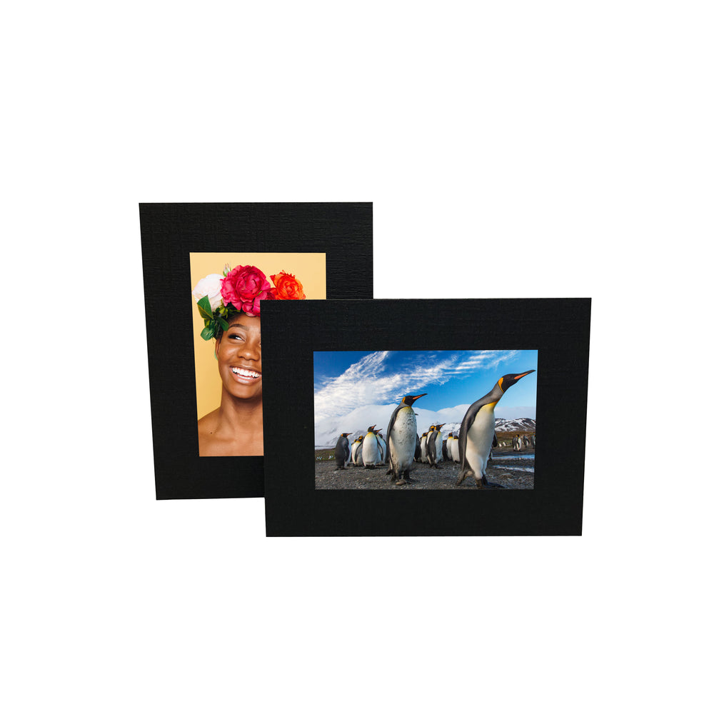 Black Enviro Easels frames