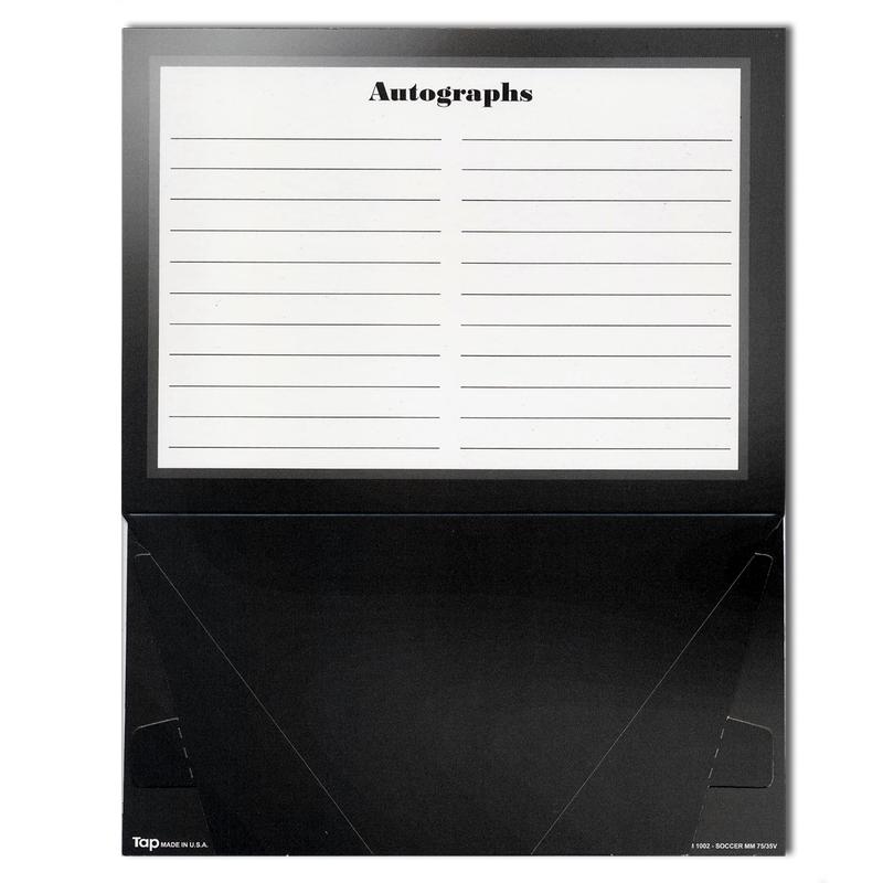 Back of Gray-Scale Sports Series Memory Mate Easels