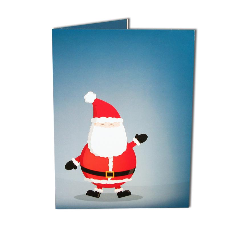 Jolly Santa Folder frames