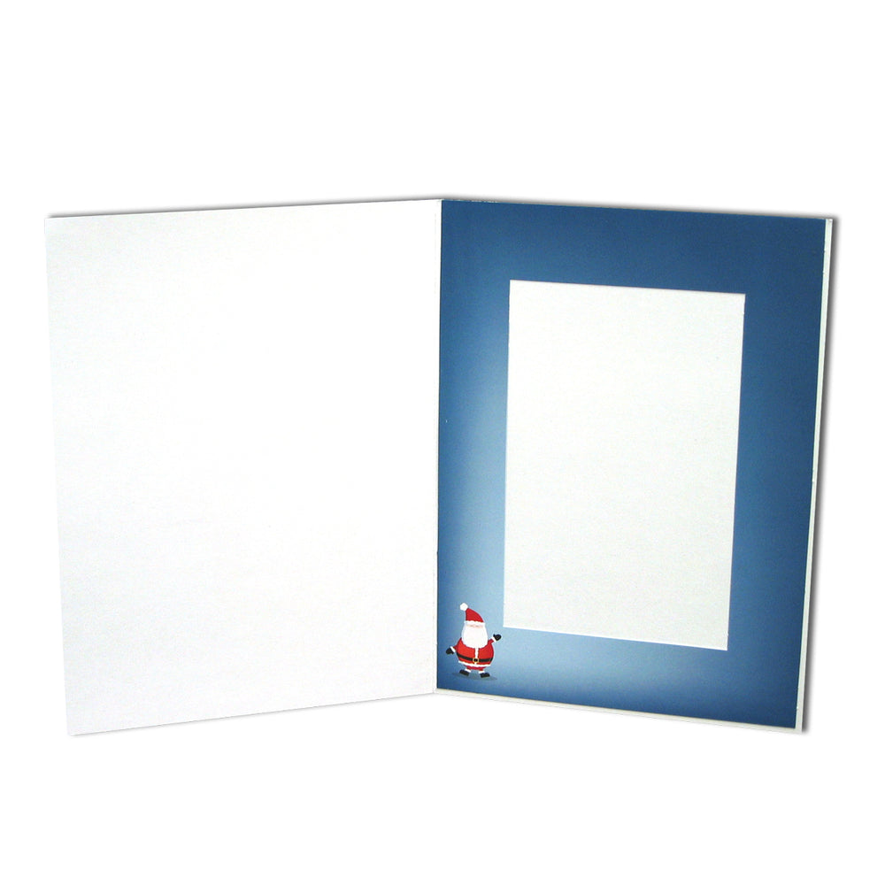 4x6 Jolly Santa Folder frames