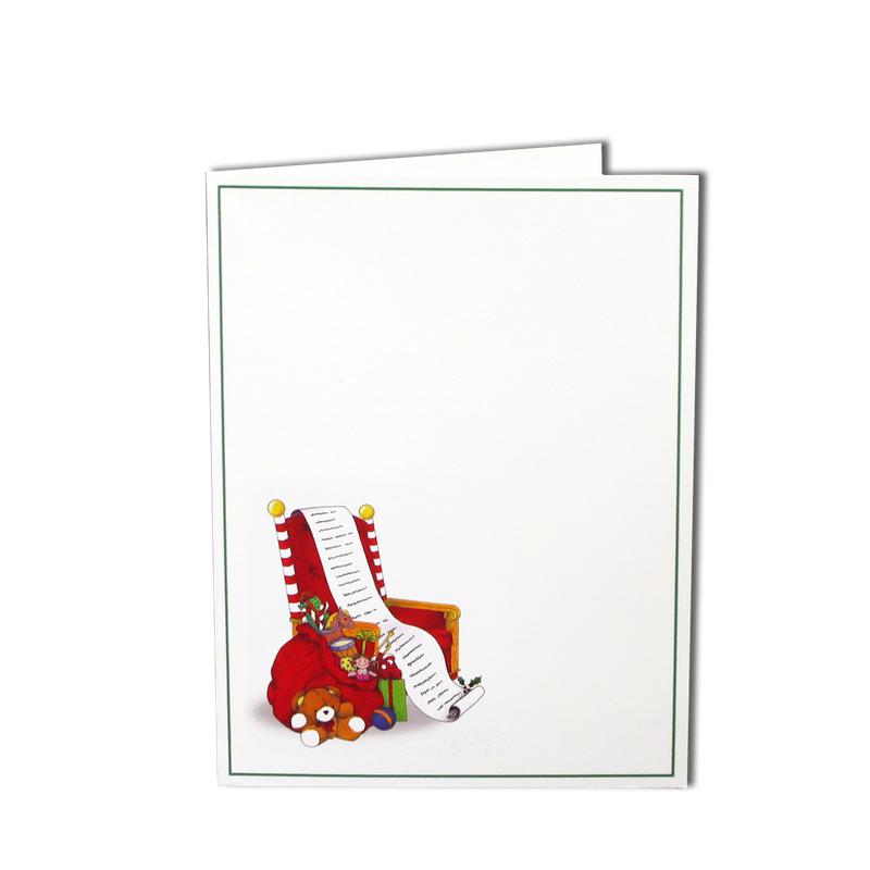 2.4x3.9 Santa's Chair Instax Folder frame