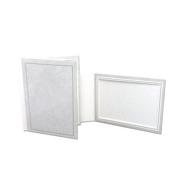 Smooth Marble Gray Folder