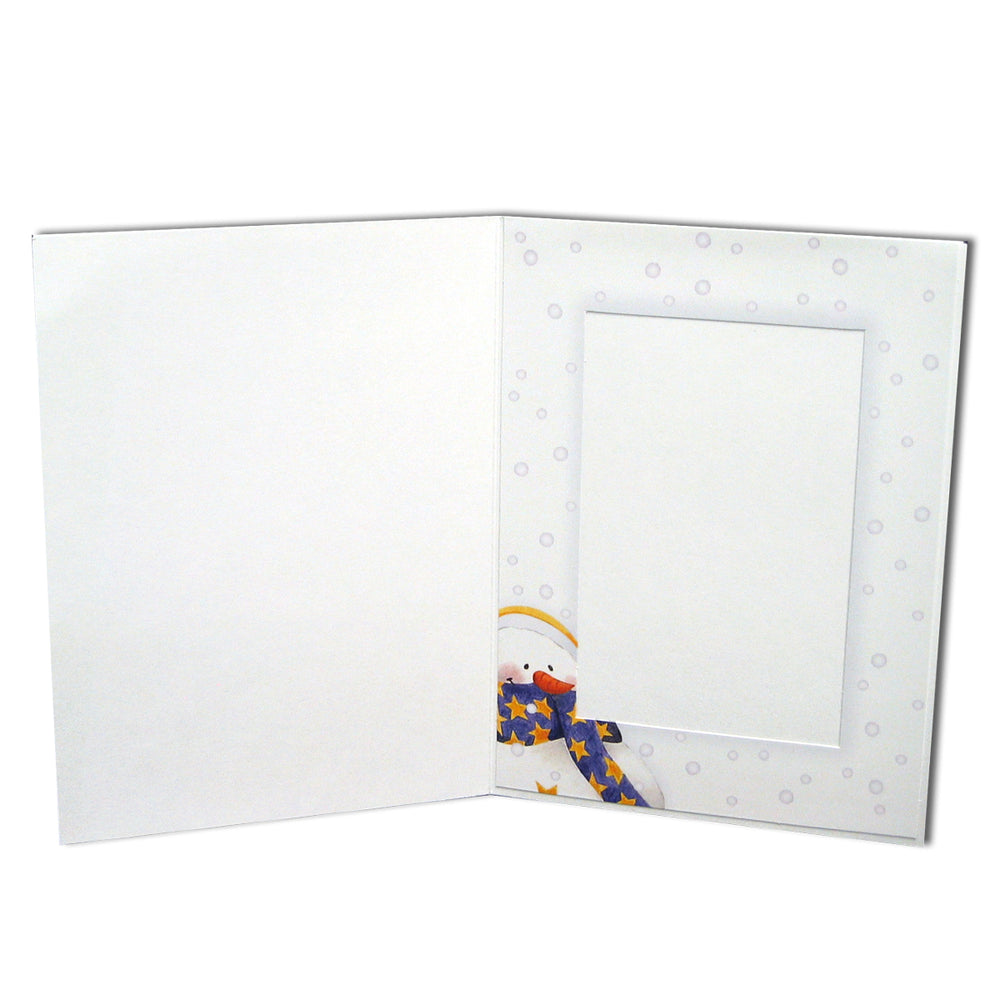 4x6 or 5x7 Christmas Snowmen Folder frames