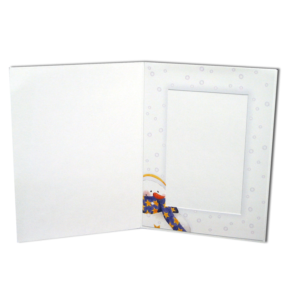 4x6 or 5x7 Christmas Snowmen Folder frames