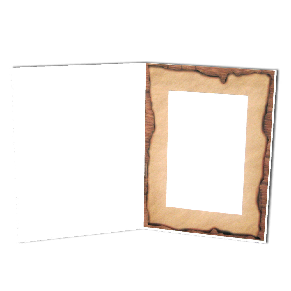 4x6 western themed Wanted Folder frames