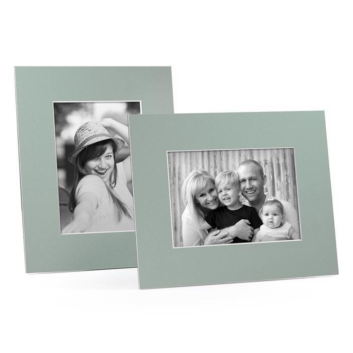 4x6, 5x7 or 8x10 Sage Angle Cut Easel Series frames