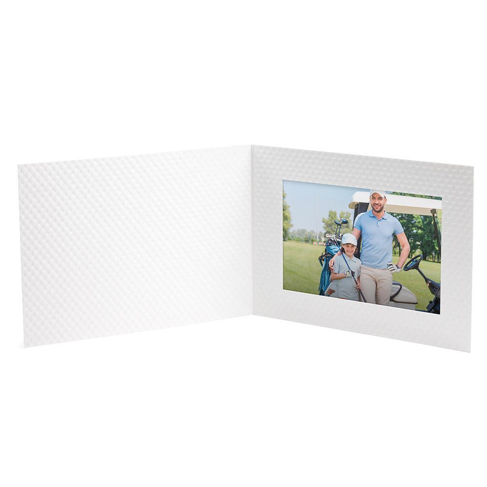 6x4 Golf Ball Dimple Folder frames