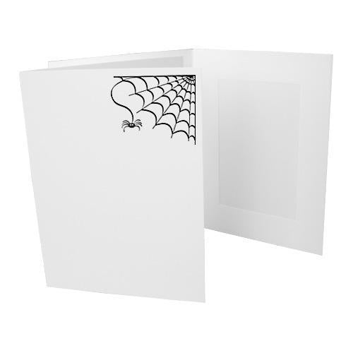 4x6 EconoBright Folders Stamped Series with spiderweb foil stamp