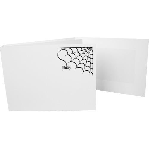 6x4 EconoBright Folders Stamped Series with spiderweb foil stamp