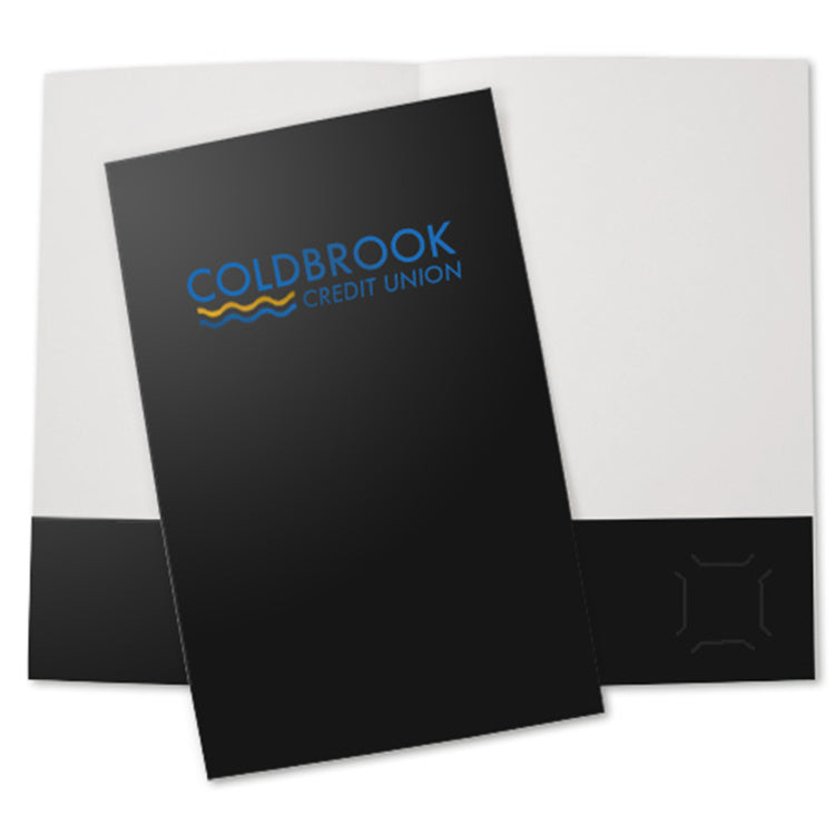 Foil Stamped Legal Size Presentation Folders – 2-Color