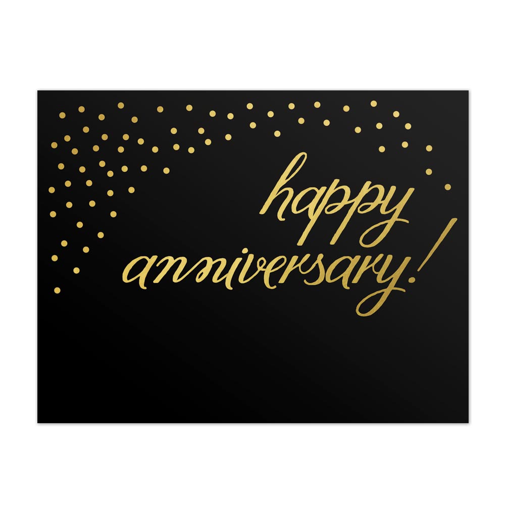 Anniversary Bubbles Greeting Card