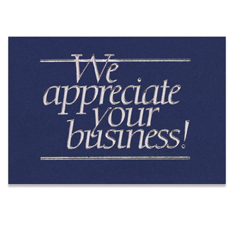 Appreciation Your Business Note Card