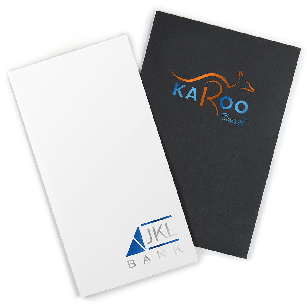 Mini Pocket Folder – 2-Color Foil Stamped