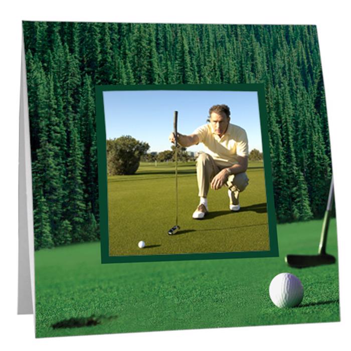 Golf Event Paper Polaroid Frame