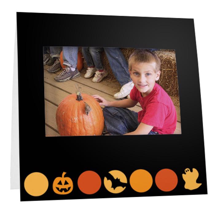 Halloween Dots Instax Frame