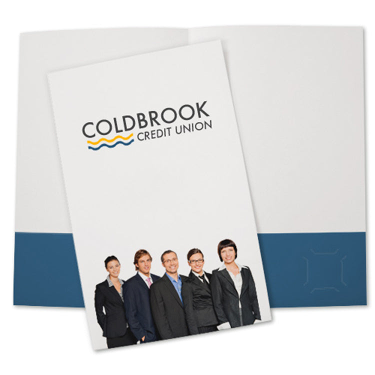 Ink Printed Legal Size Presentation Folders – 4-Color