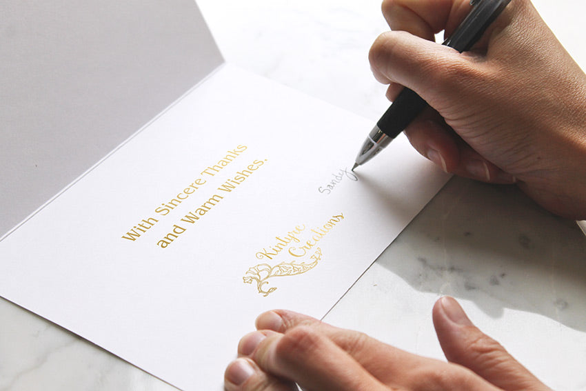 Blue Marble Referral Thank You Card