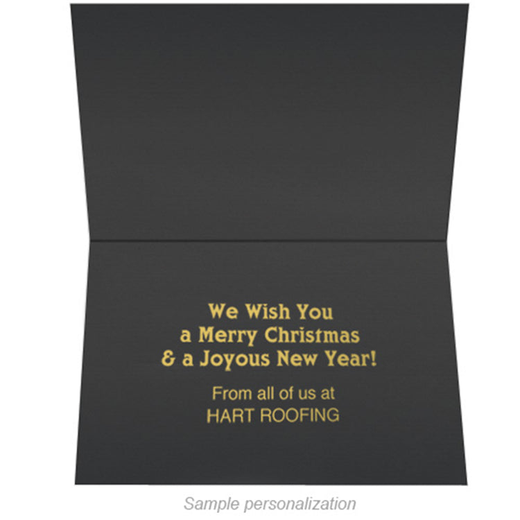 Festive Circles Holiday Greeting Card