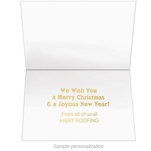 Confetti Happy Holidays Greeting Card