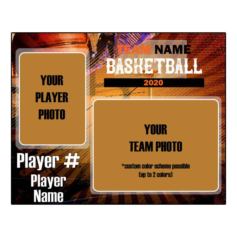 Custom basketball Digital Memory Mate
