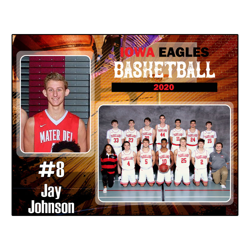 Red basketball Digital Memory Mate