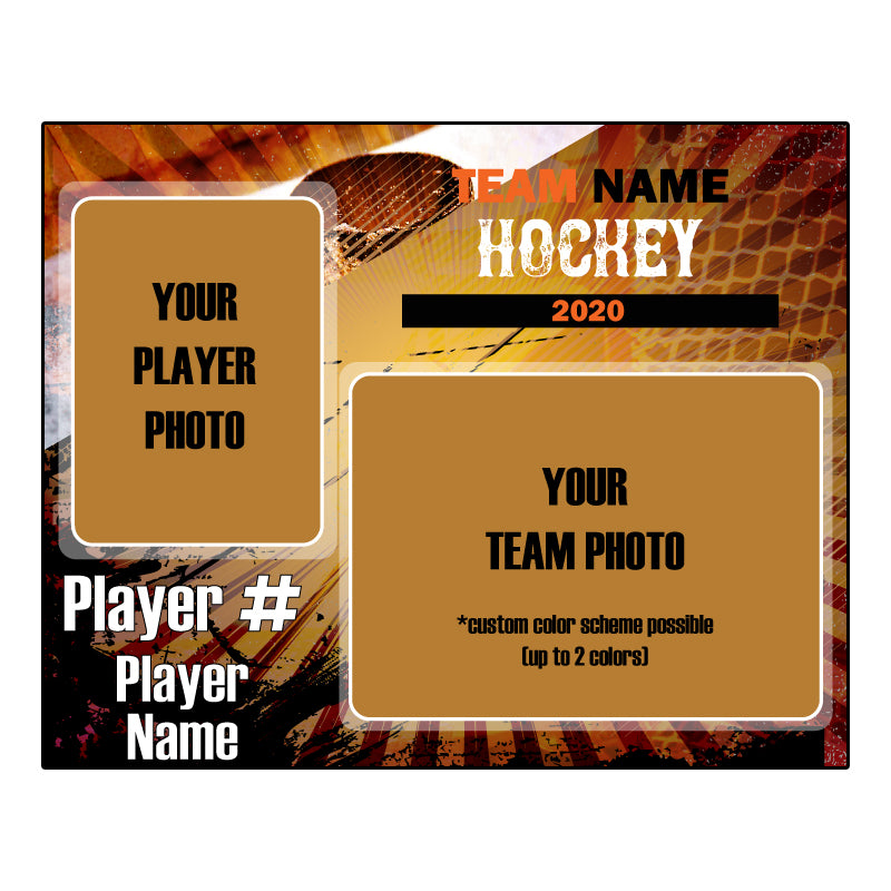 Custom hockey Digital Memory Mate
