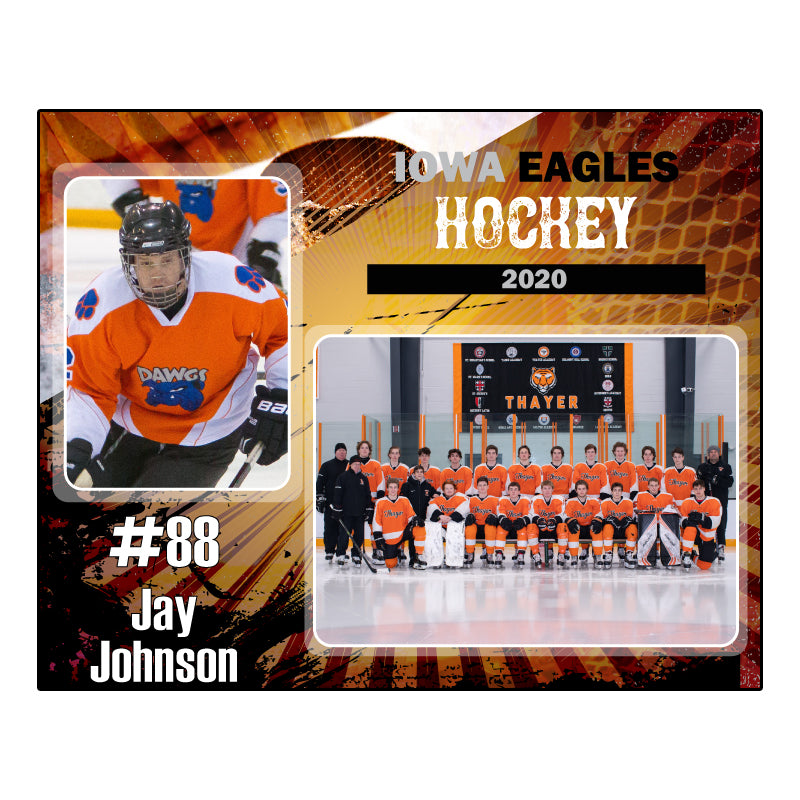 Silver hockey Digital Memory Mate