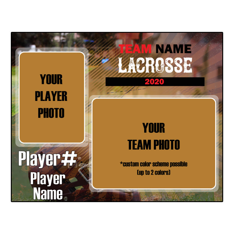 Custom lacrosse Digital Memory Mate