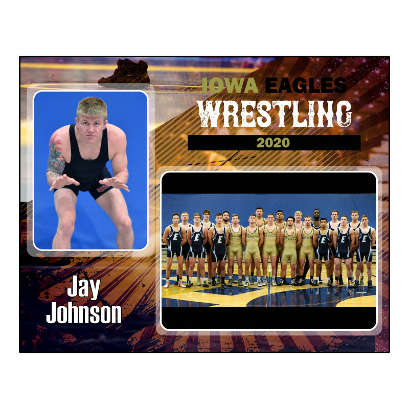 Gold wrestling Digital Memory Mate