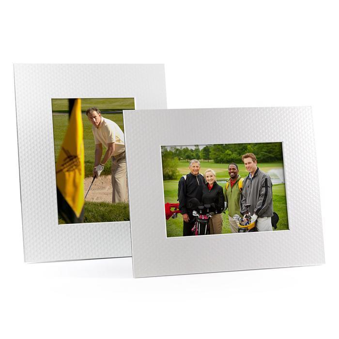 4x6, 5x7 or 8x10 Golf themed Angle Cut Easel Sports Series frames
