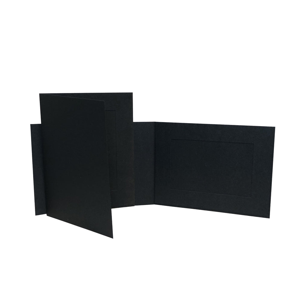 Black EconoBright Folders Blank frames