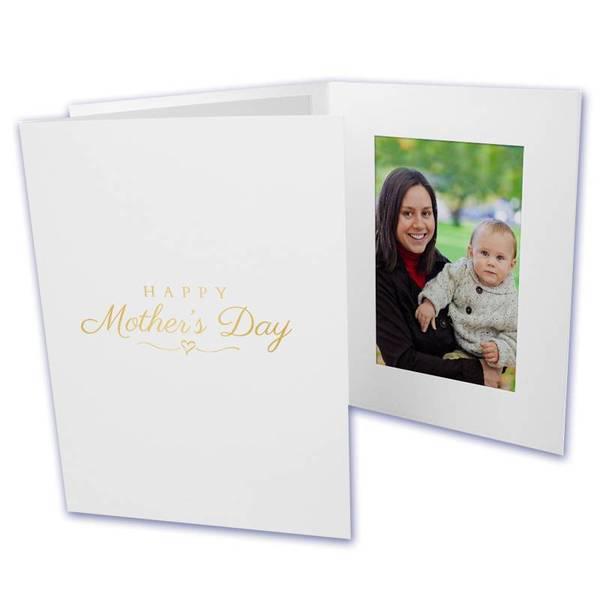 4x6 EconoBright Folders Stamped Series with Mother's Day foil stamp